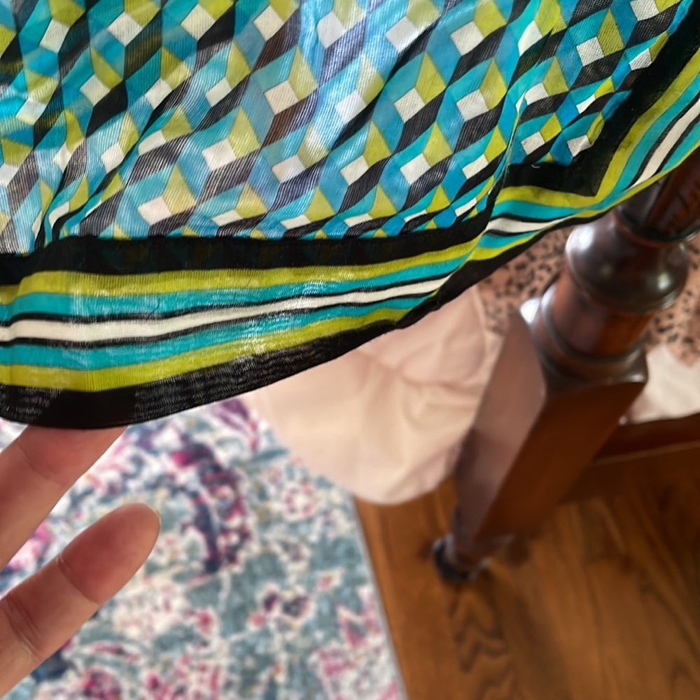 Michael Kors sheer button down. - Picture 4 of 5
